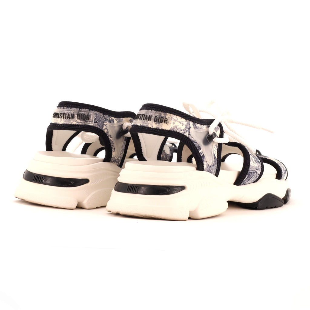 Women's Toile de Jouy D-Connect Sandals Printed Technical Fabric