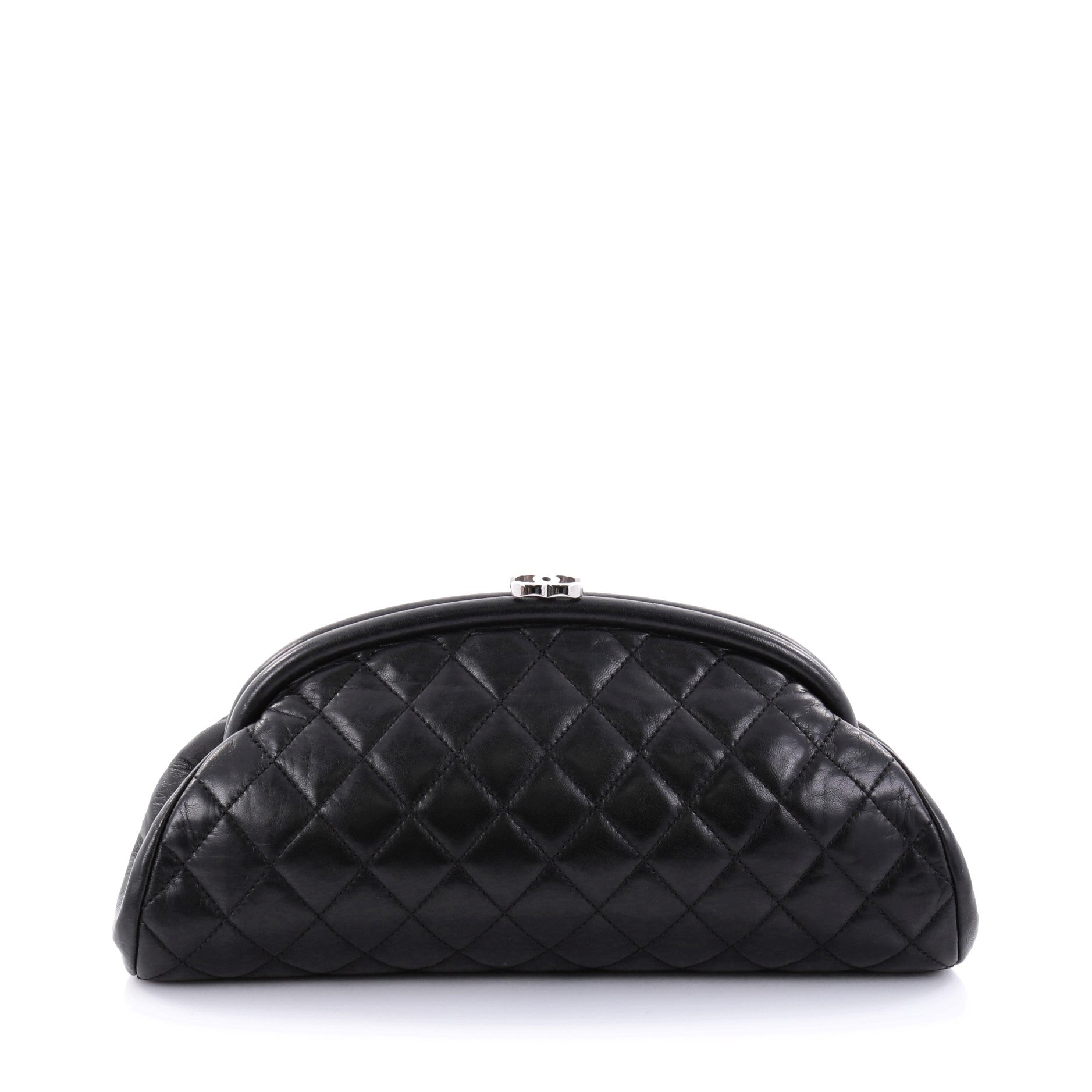Timeless Clutch Quilted Lambskin