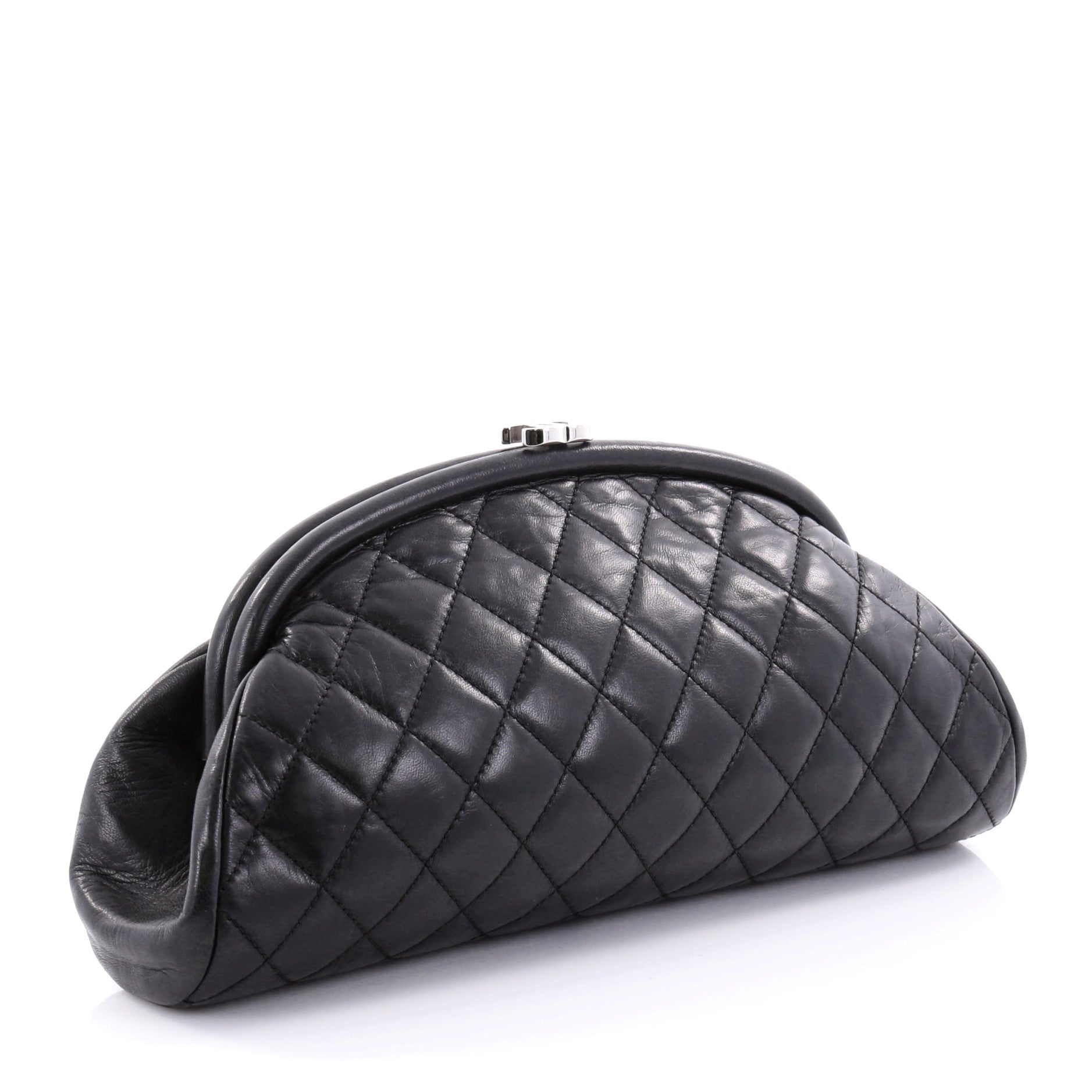 Timeless Clutch Quilted Lambskin