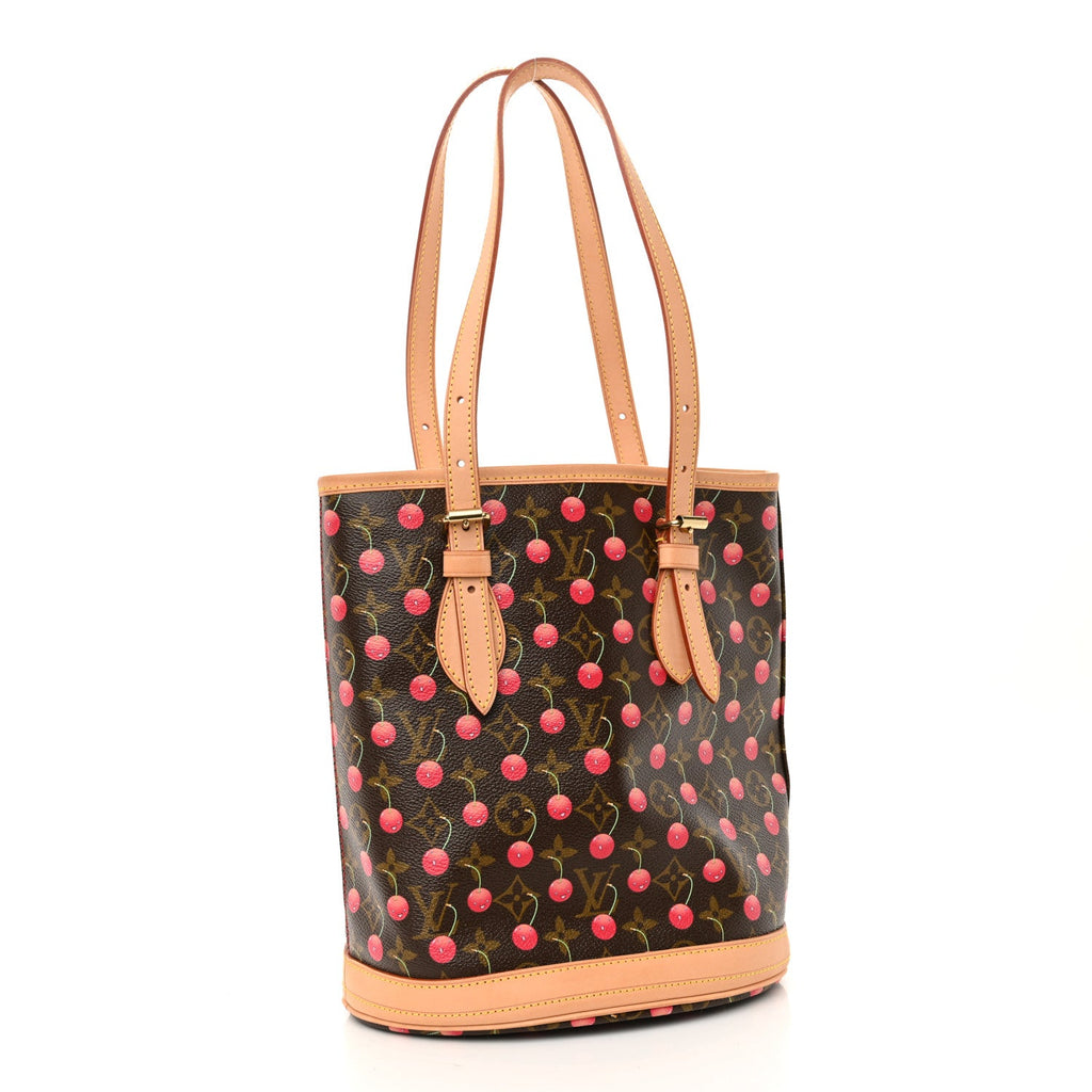 Monogram Cerises Bucket Bag