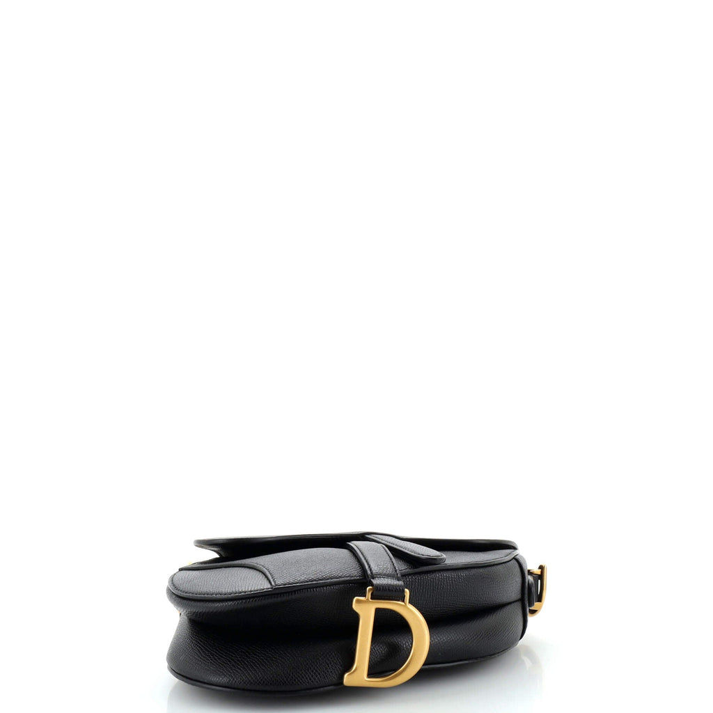 Saddle Handbag Leather Mini