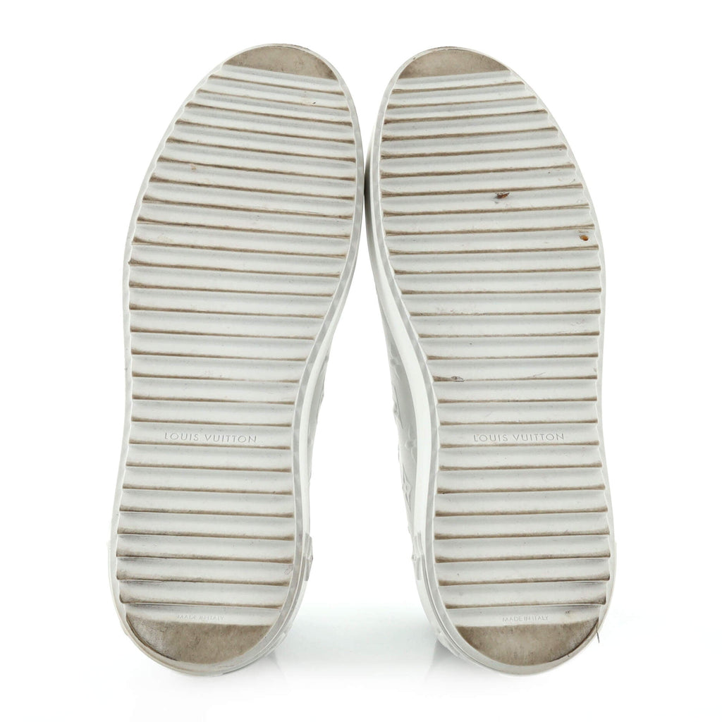 Women's Time Out Sneakers Monogram Embossed Leather