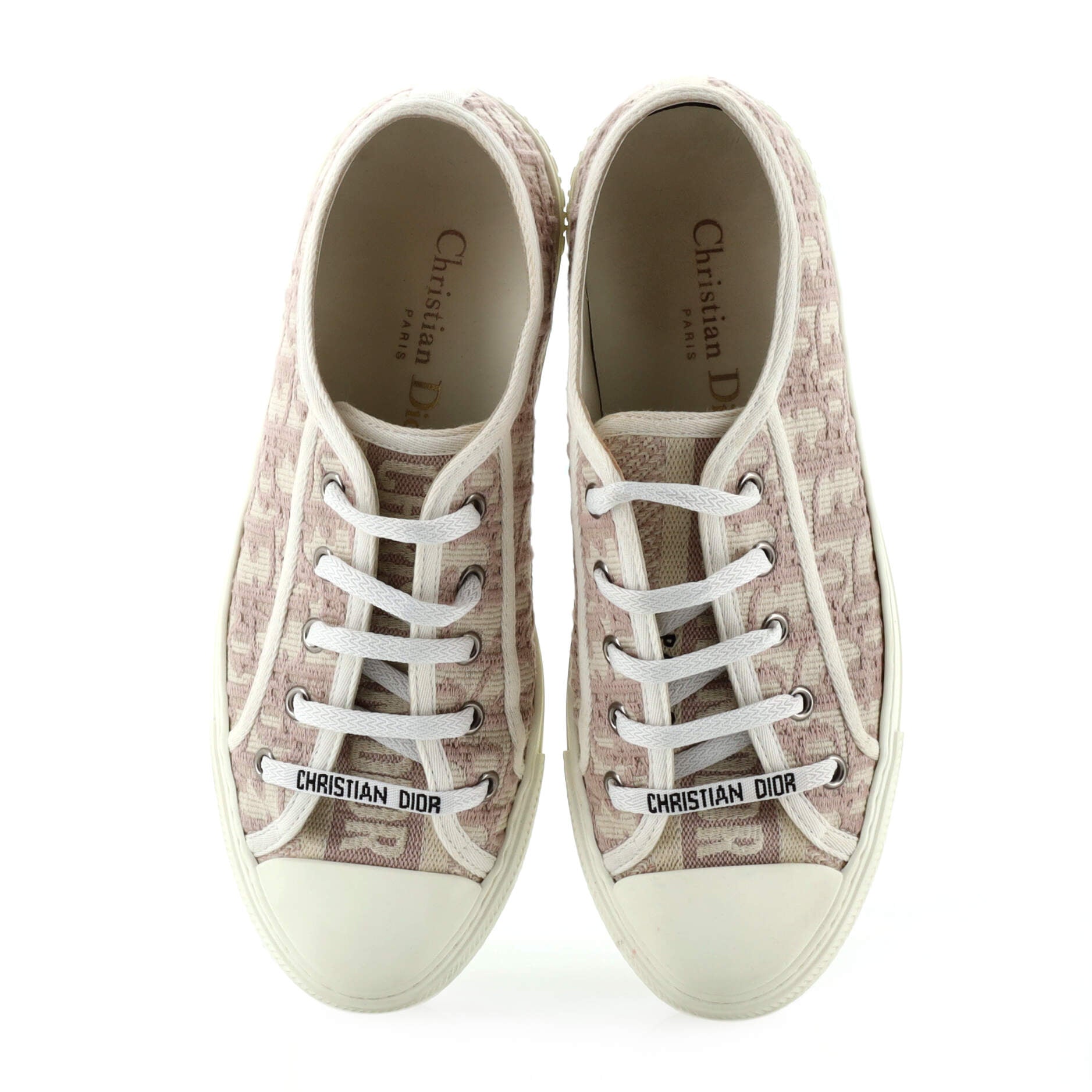 Women's Walk'N'Dior Sneakers Oblique Canvas