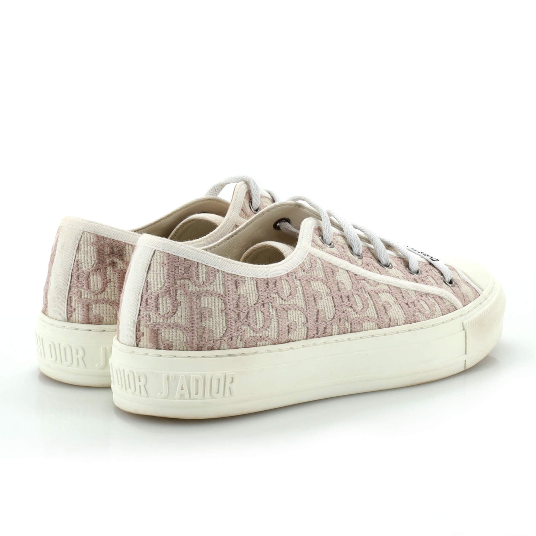 Women's Walk'N'Dior Sneakers Oblique Canvas
