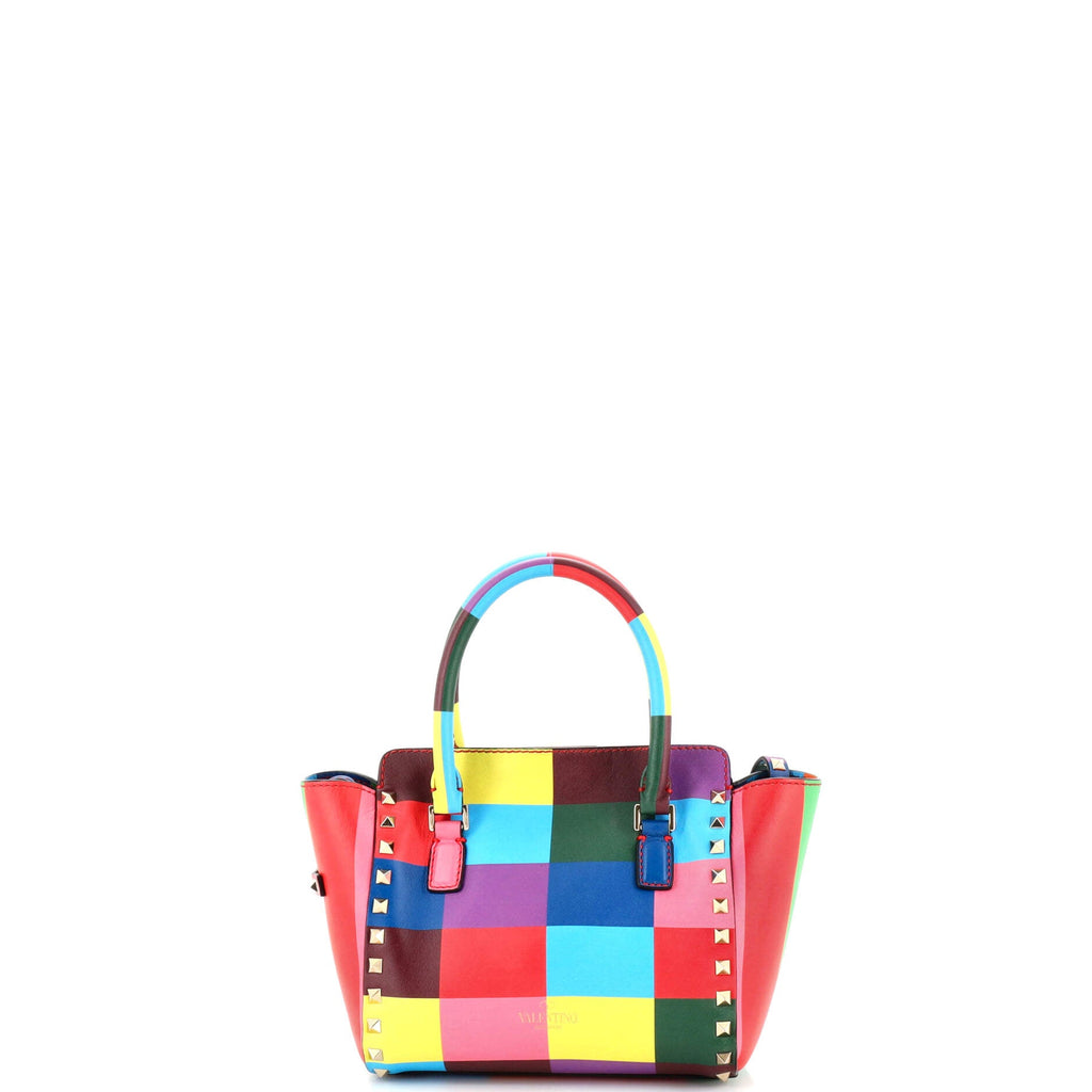 1973 Rockstud Tote Rigid Leather Mini