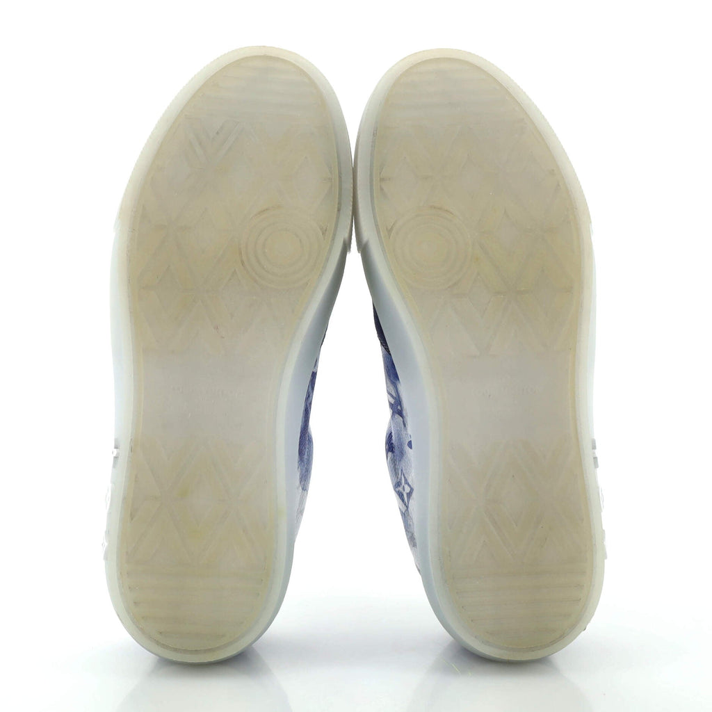 Men's LV Ollie Sneakers Limited Edition Monogram Watercolor Canvas