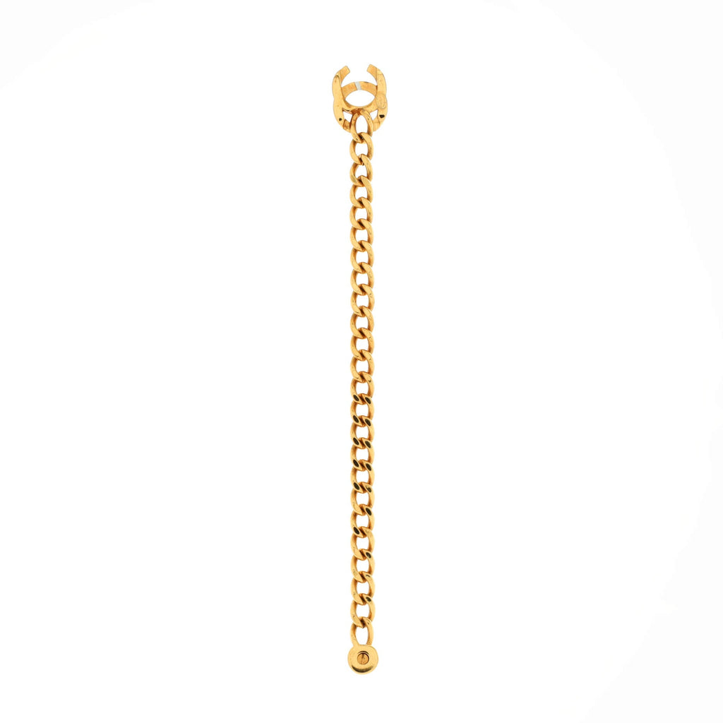 Vintage CC Turnlock Chain Bracelet Metal