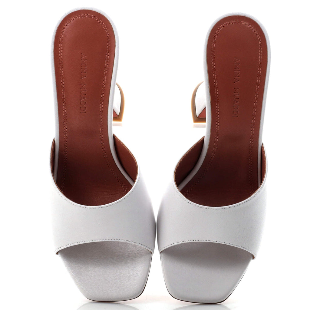 Women's Lupita Heeled Mules Leather 95