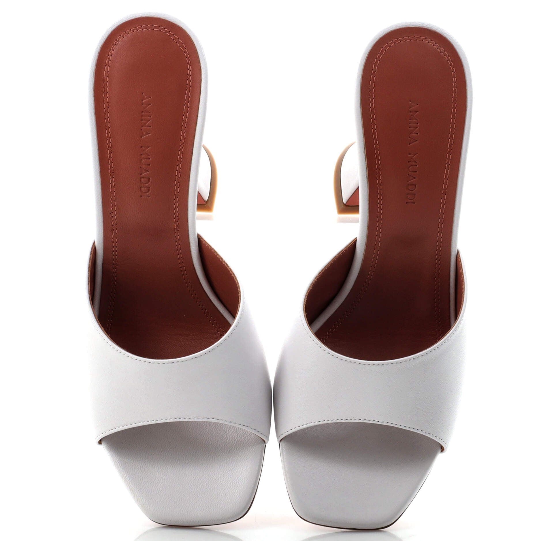 Women's Lupita Heeled Mules Leather 95