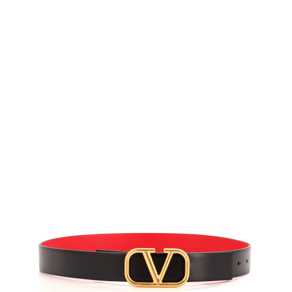 VLogo Reversible Belt Leather Wide 65