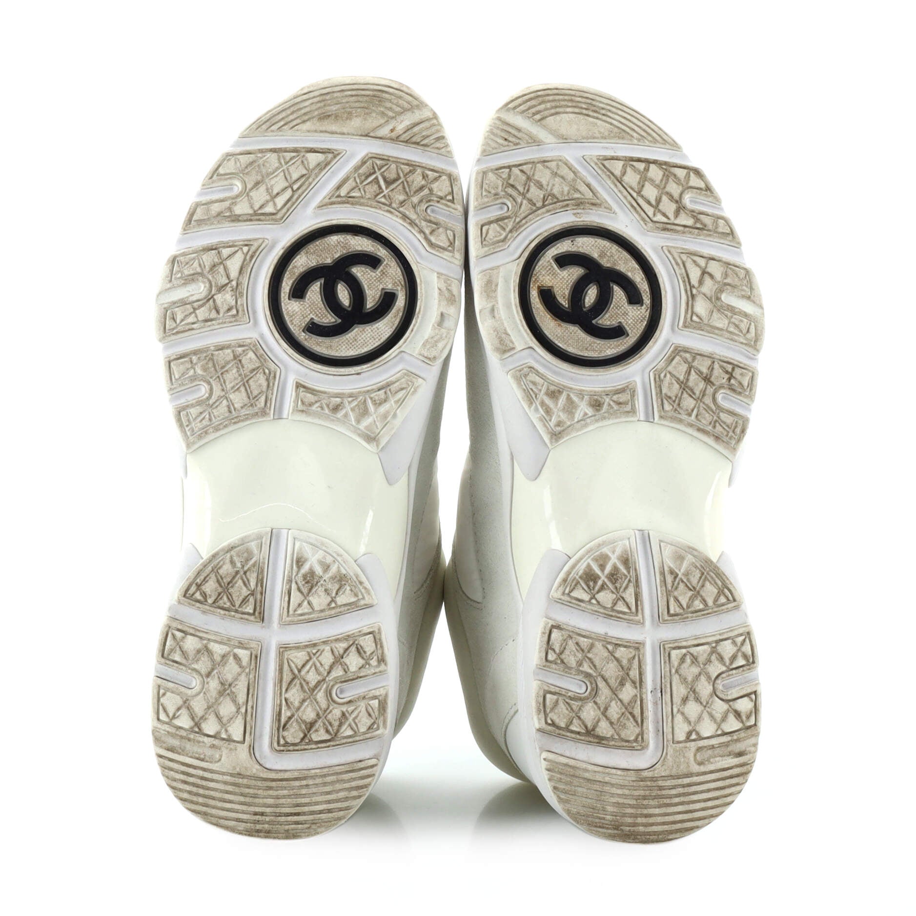 Women's CC All Over Print Low-Top Sneakers Suede