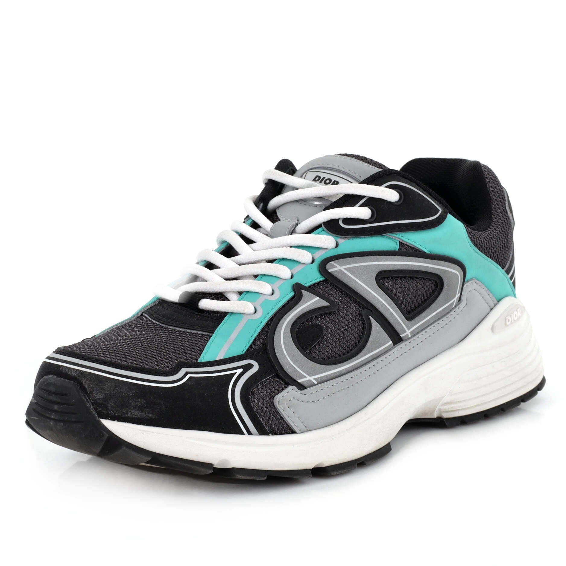 B30 Sneakers Technical Fabric and Leather