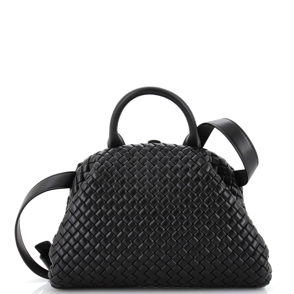 Padded Handle Tote Intrecciato Nappa Mini
