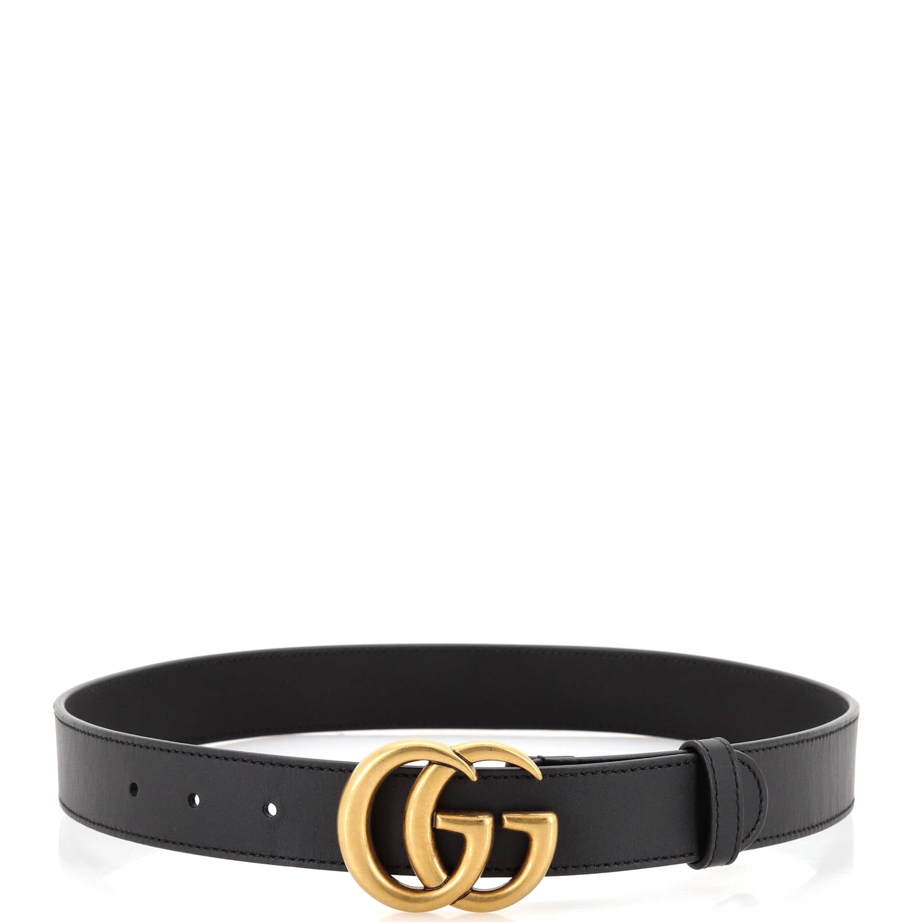 GG Marmont Belt Leather Medium 75