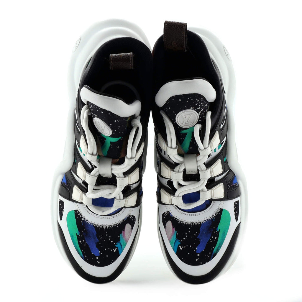 Women's LV Archlight Sneakers Multicolor Nylon and Leather