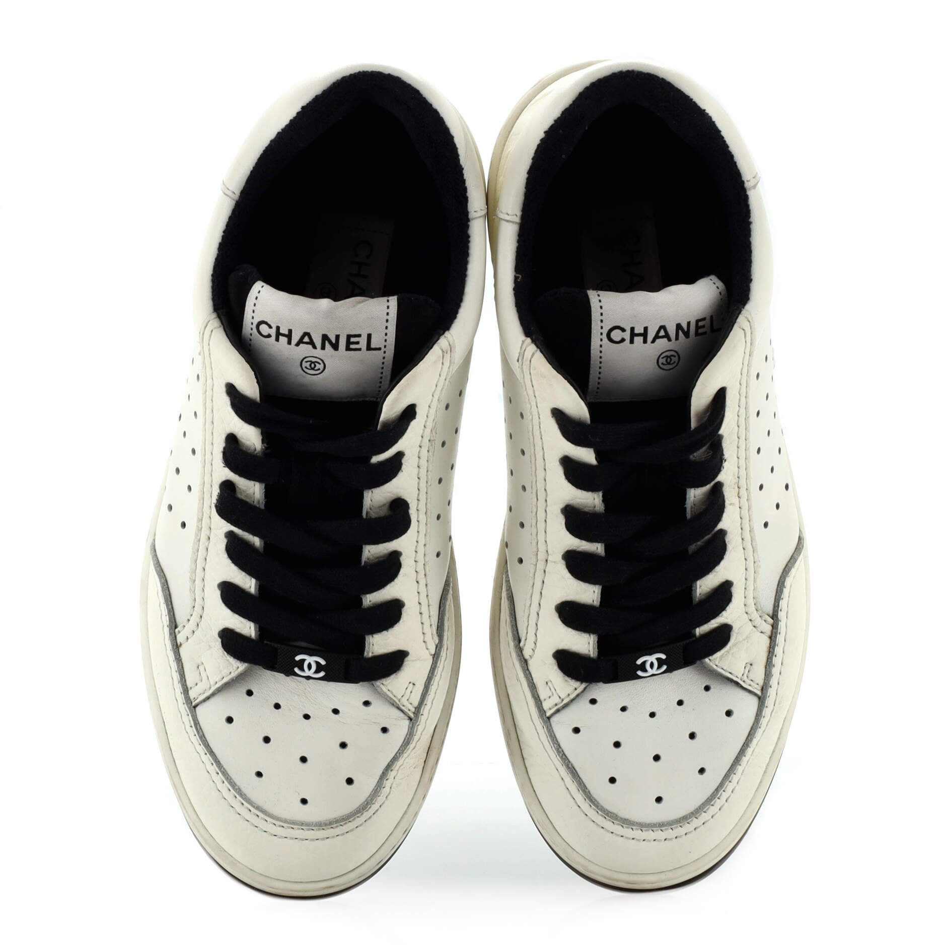 Women's Logo Low-Top Sneakers Leather