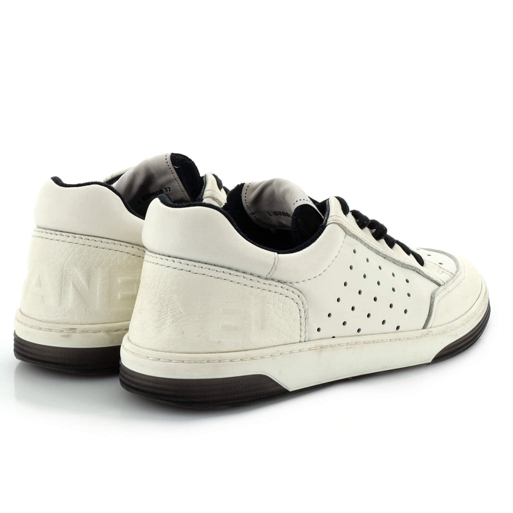 Women's Logo Low-Top Sneakers Leather