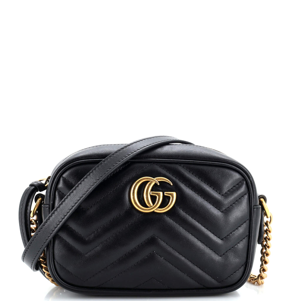 GG Marmont Shoulder Bag Matelasse Leather Mini