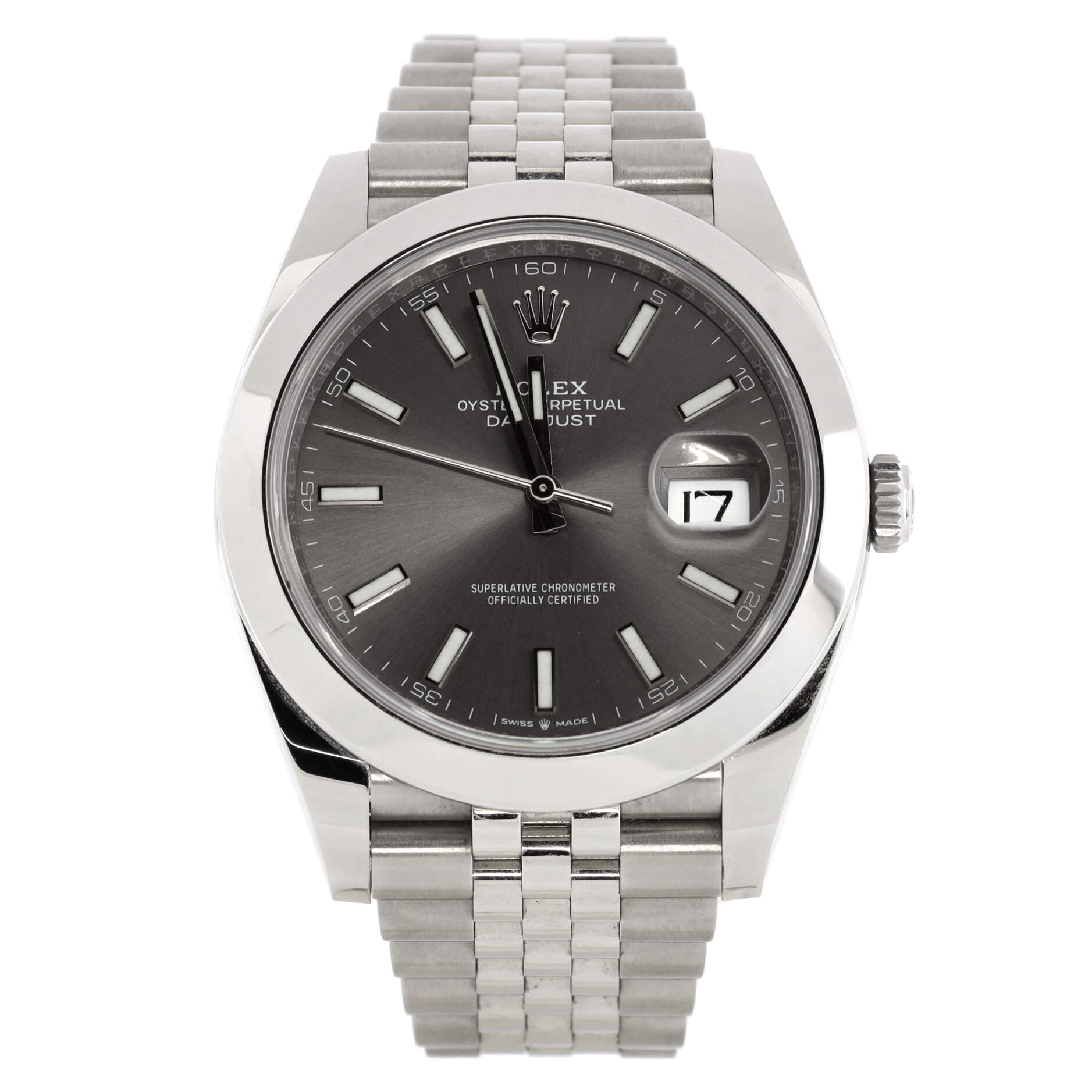 Oyster Perpetual Datejust Automatic Watch Stainless Steel 41