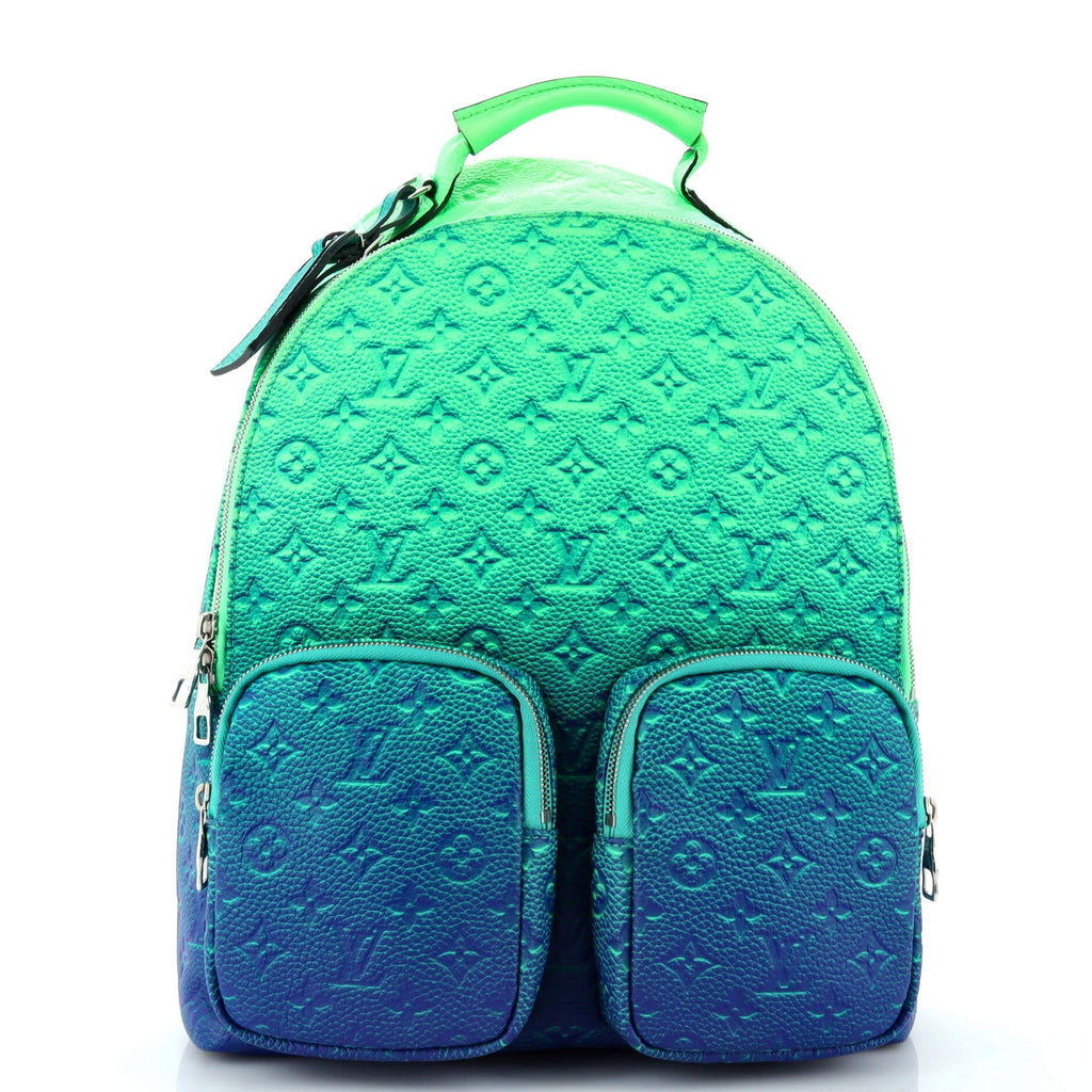 Louis Vuitton Multipocket Backpack Limited Edition Illusion Monogram Taurillon Leather