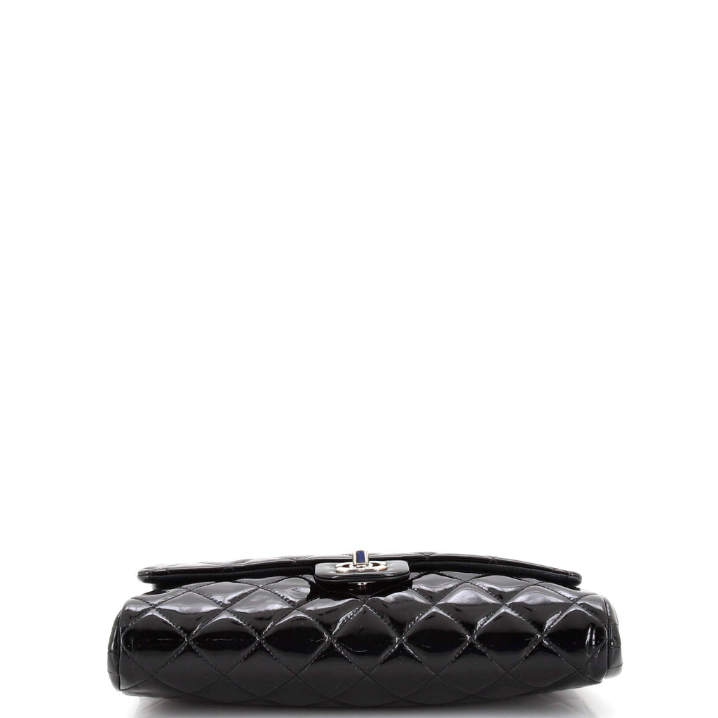 Clutch with Chain Quilted Patent