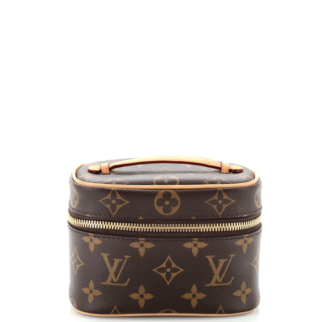 Nice Vanity Case Monogram Canvas Nano