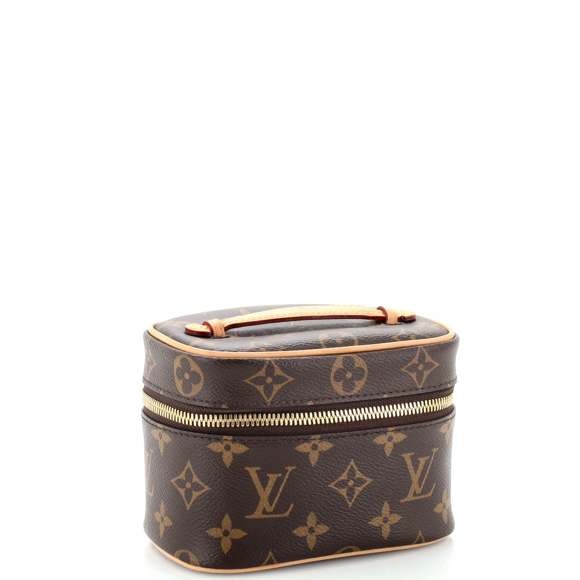 Nice Vanity Case Monogram Canvas Nano