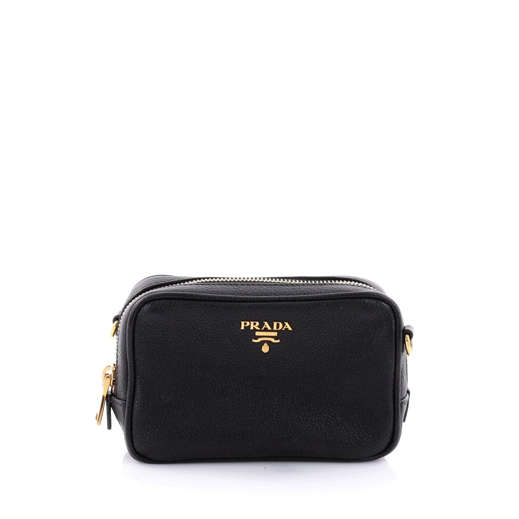 Zip Crossbody Bag Vitello Daino Mini