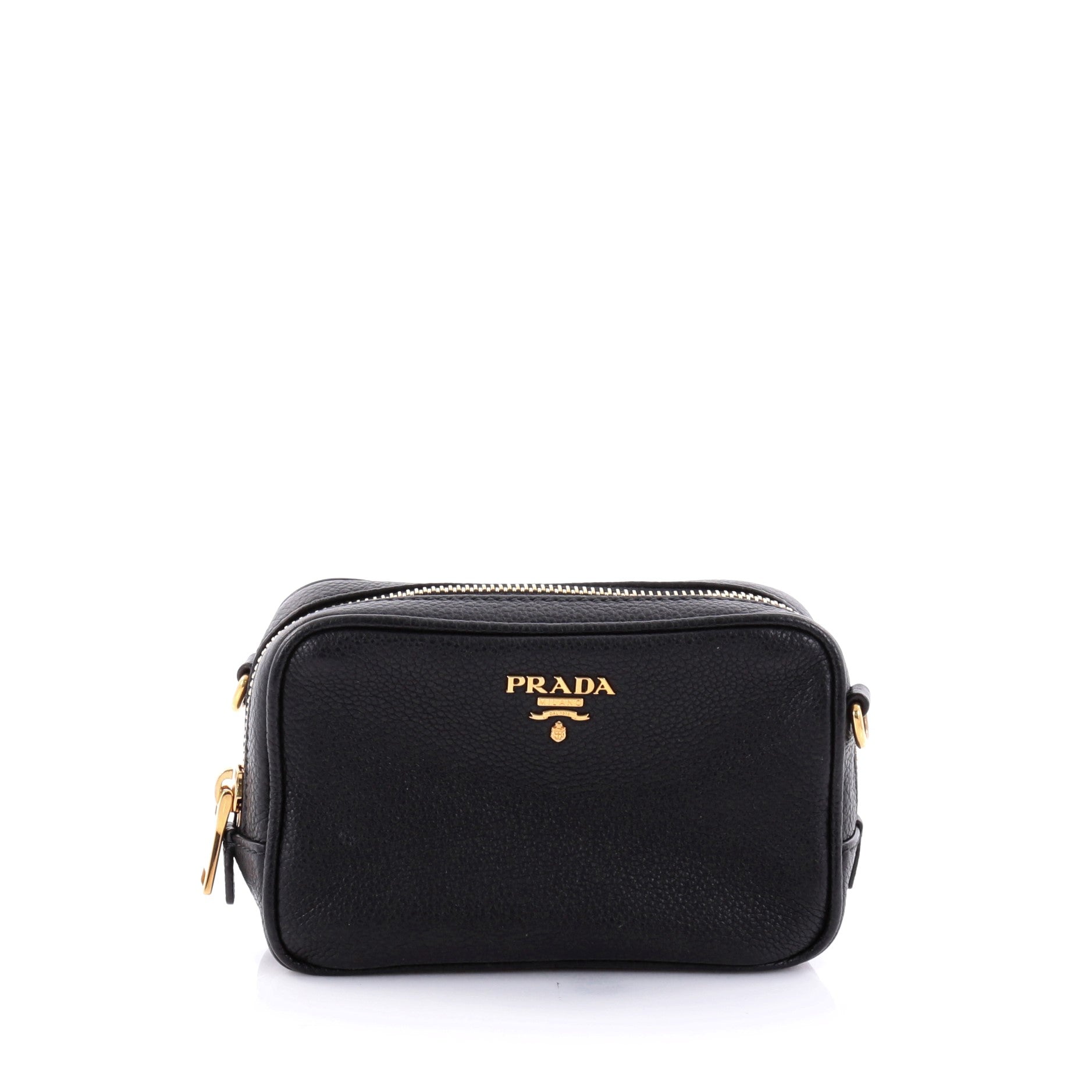 Zip Crossbody Bag Vitello Daino Mini