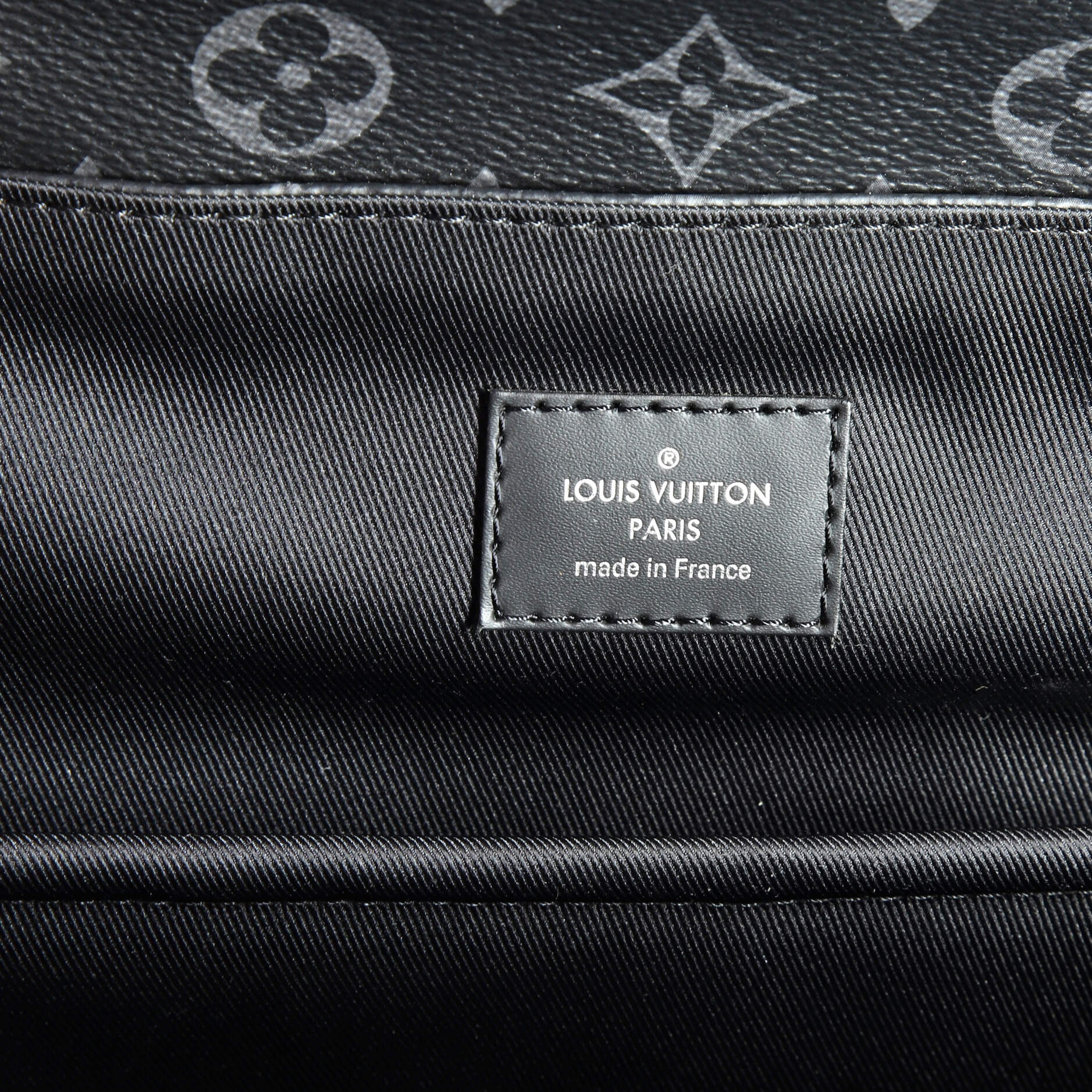 Louis Vuitton Steamer Backpack Monogram Eclipse Canvas