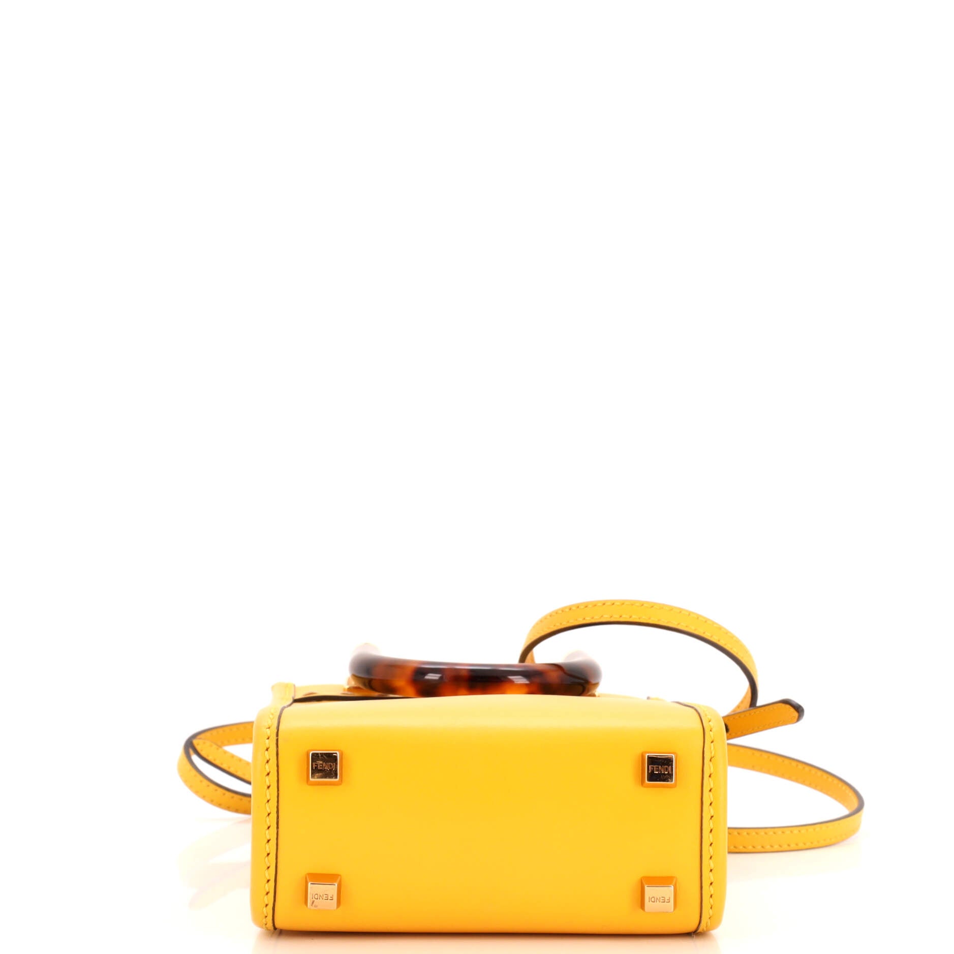 Sunshine Shopper Tote Leather Mini