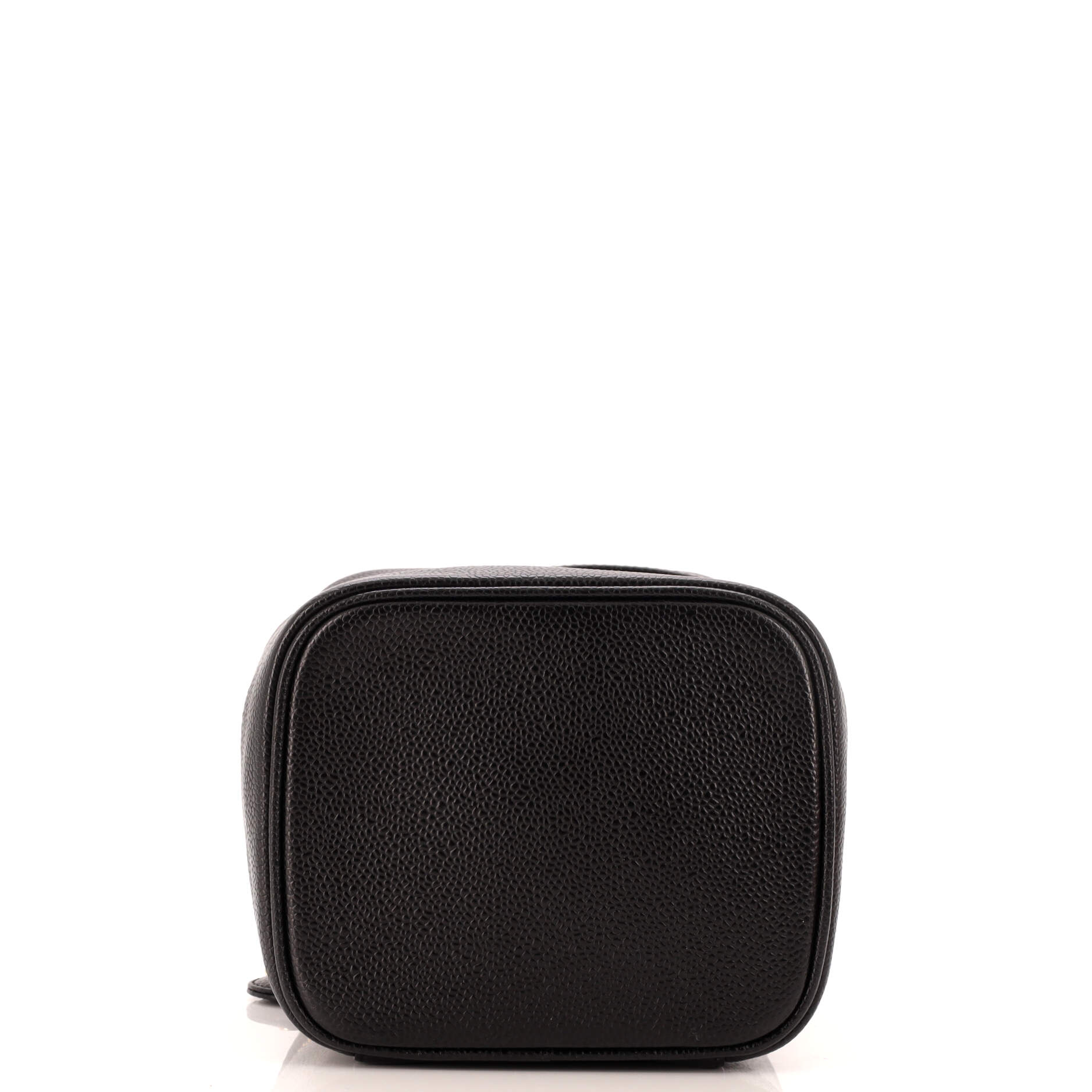 Vintage Timeless Cosmetic Case Caviar Tall