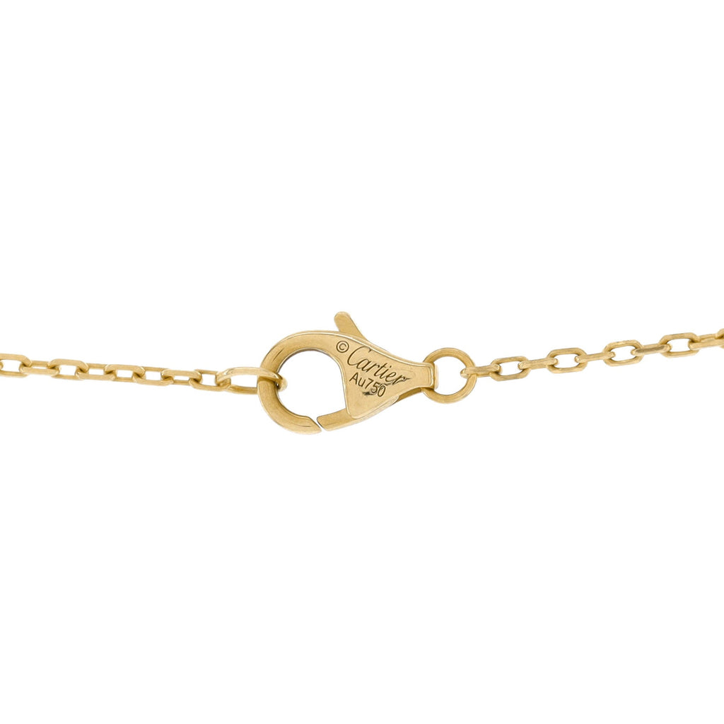 Juste un Clou Pendant Necklace 18K Yellow Gold with Diamonds