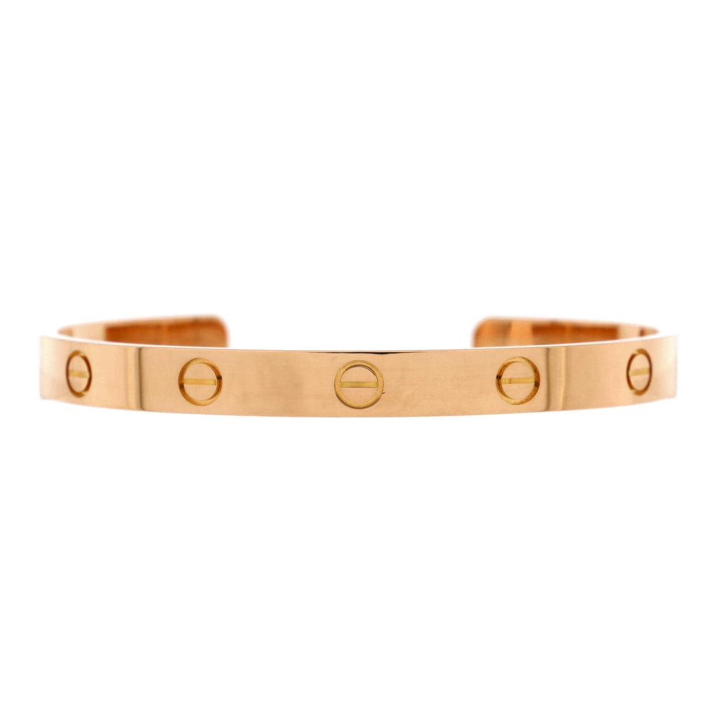 Love Cuff Bracelet 18K Rose Gold