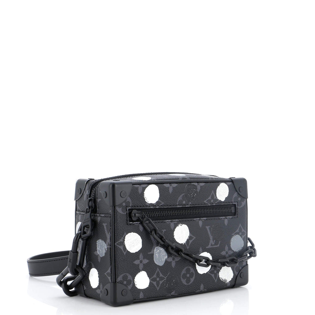 Soft Trunk Bag Yayoi Kusama Painted Dots Monogram Eclipse Canvas Mini
