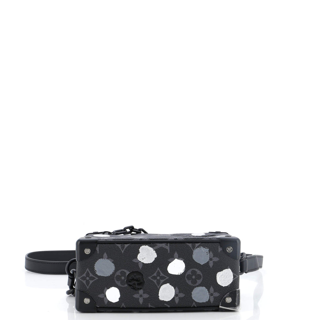 Soft Trunk Bag Yayoi Kusama Painted Dots Monogram Eclipse Canvas Mini