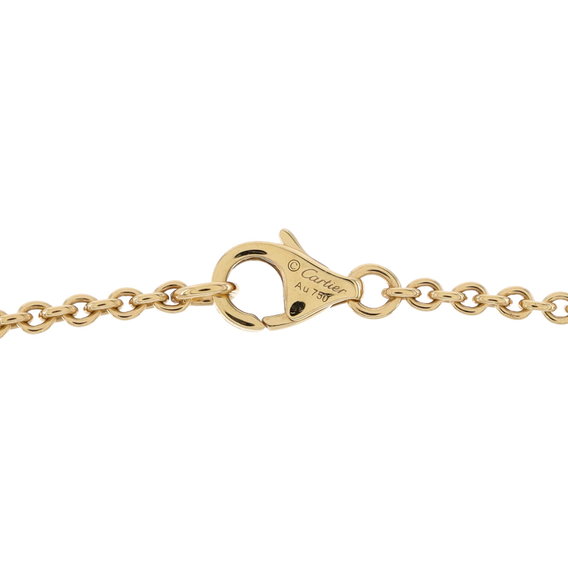 Love Interlocking Necklace 18K Yellow Gold