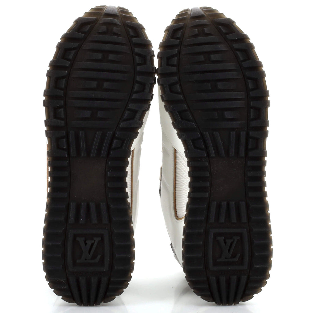 Women's Run Away Sneakers Mesh with Monogram Canvas and Leather