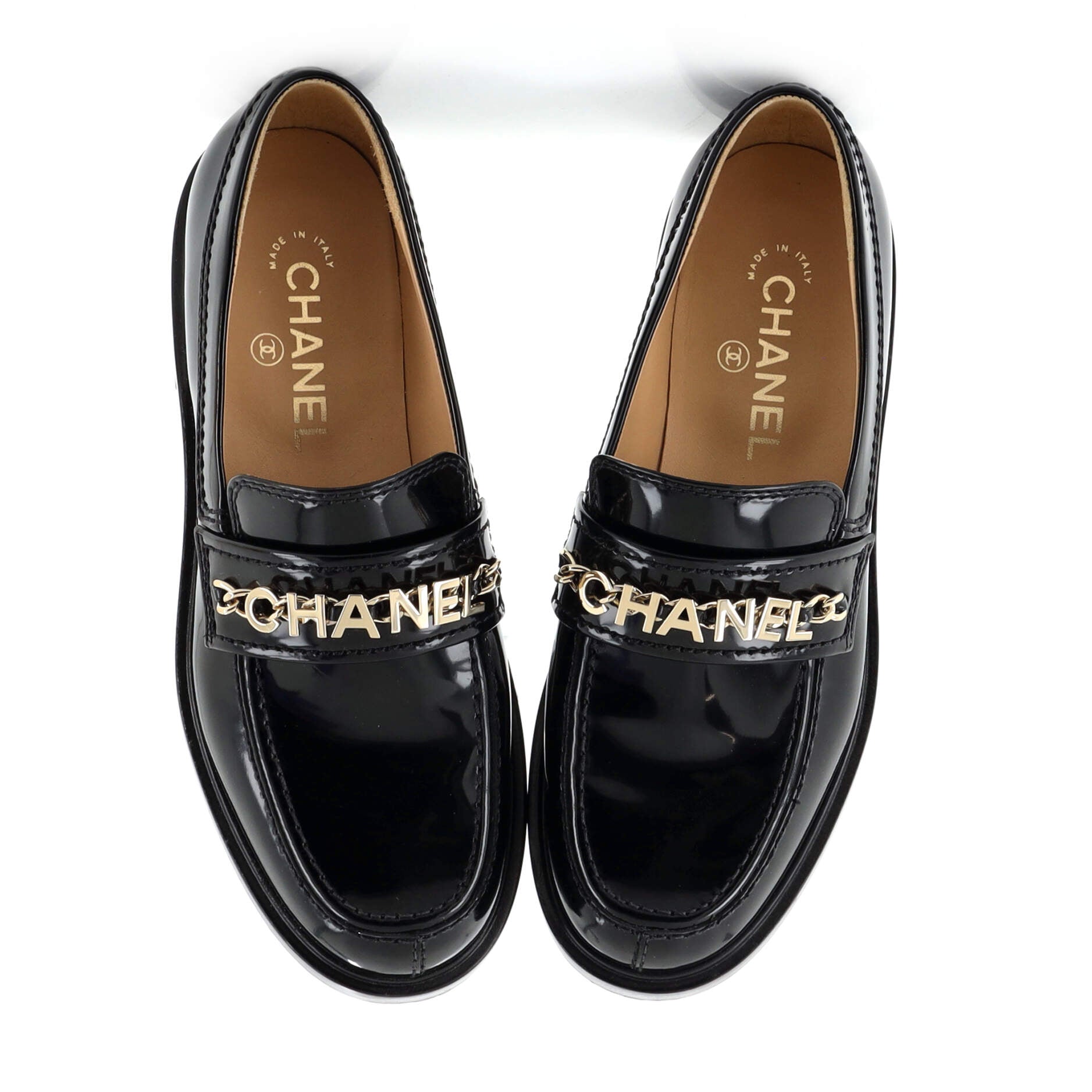 Women's Logo Loafers Patent