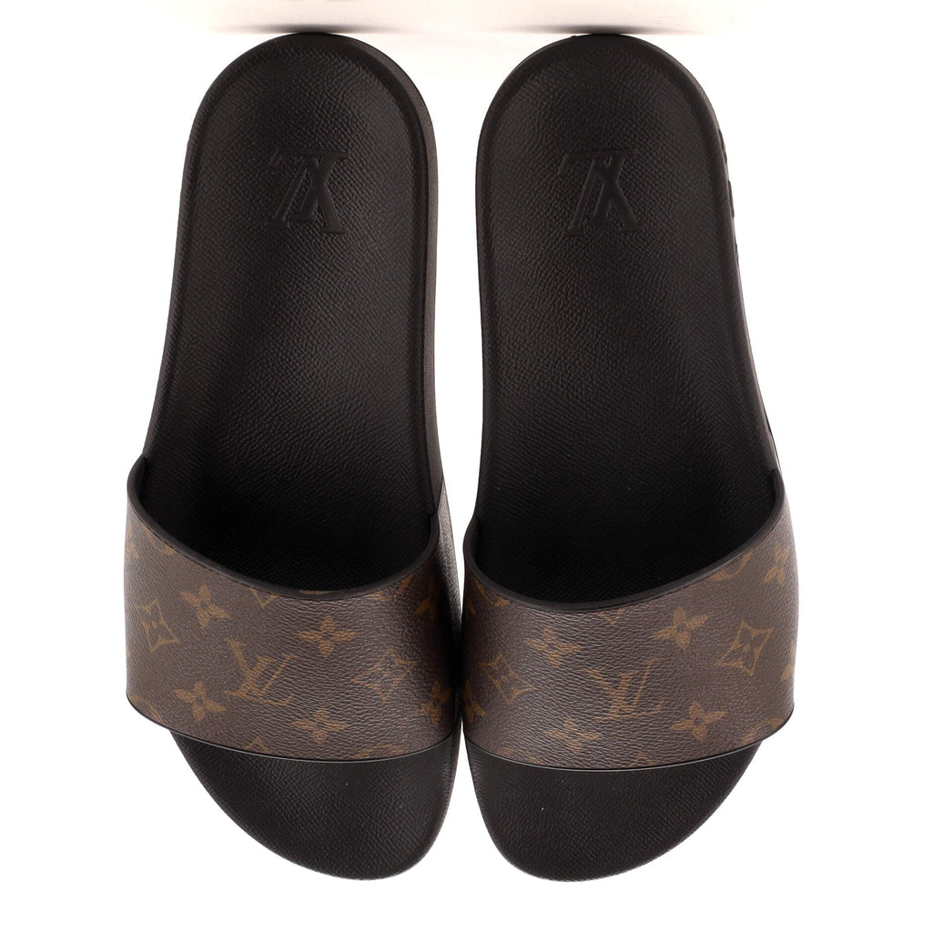 Men's Waterfront Mule Sandals Monogram Rubber