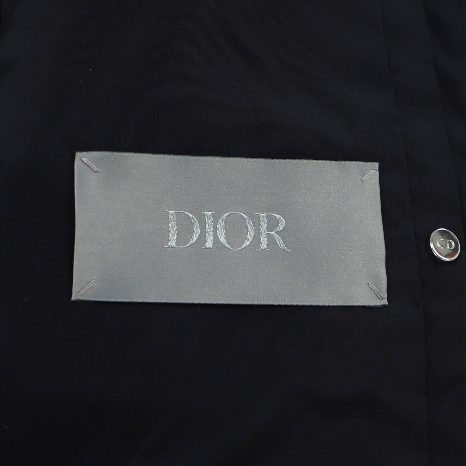 Men's Oblique Puffer Jacket Quilted Polyamide with Down