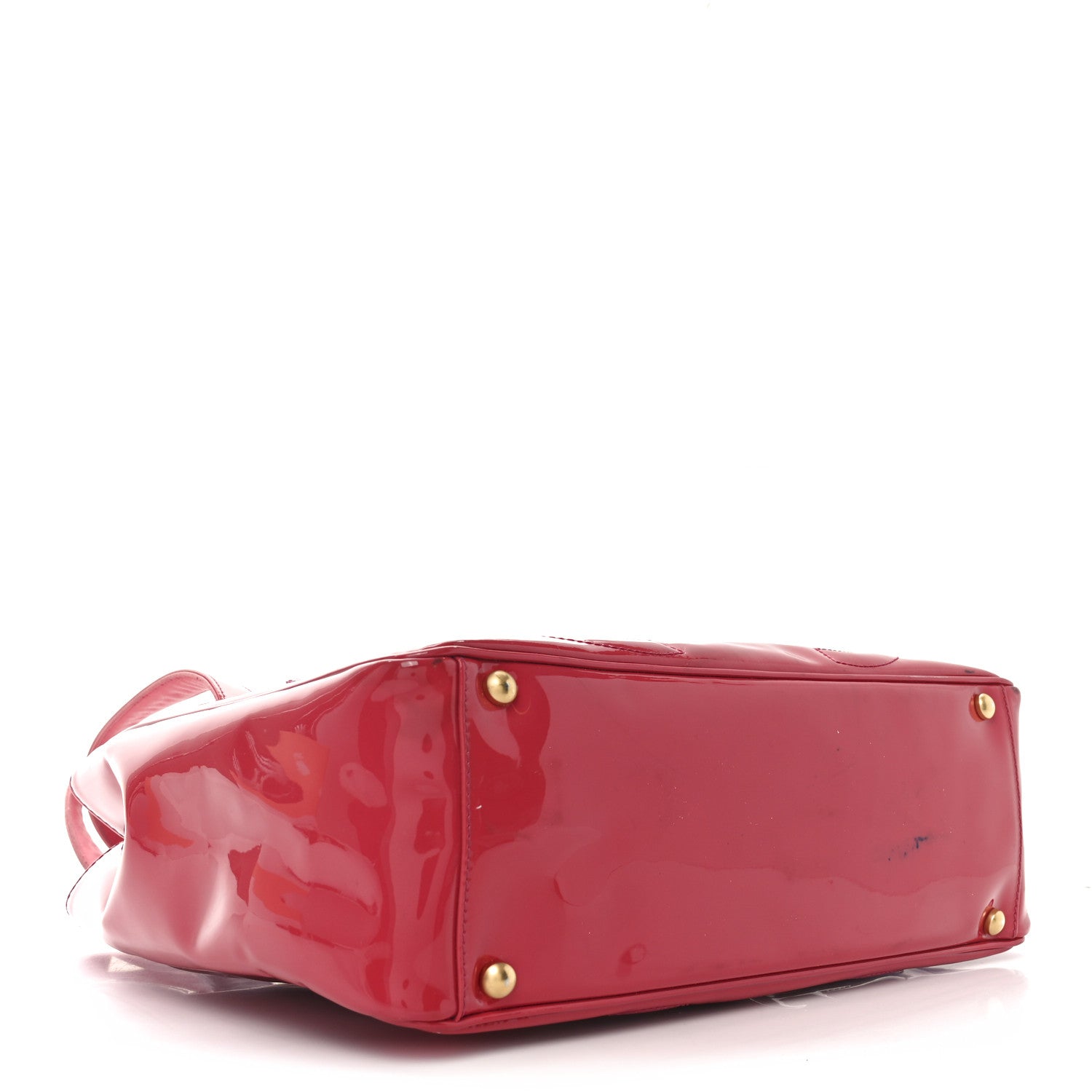 Patent CC Mini Tote Red