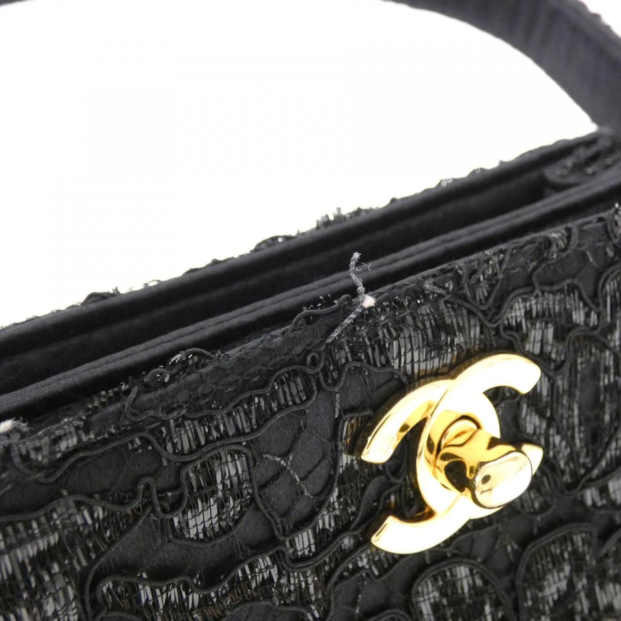 Chanel Satin Lace Bag