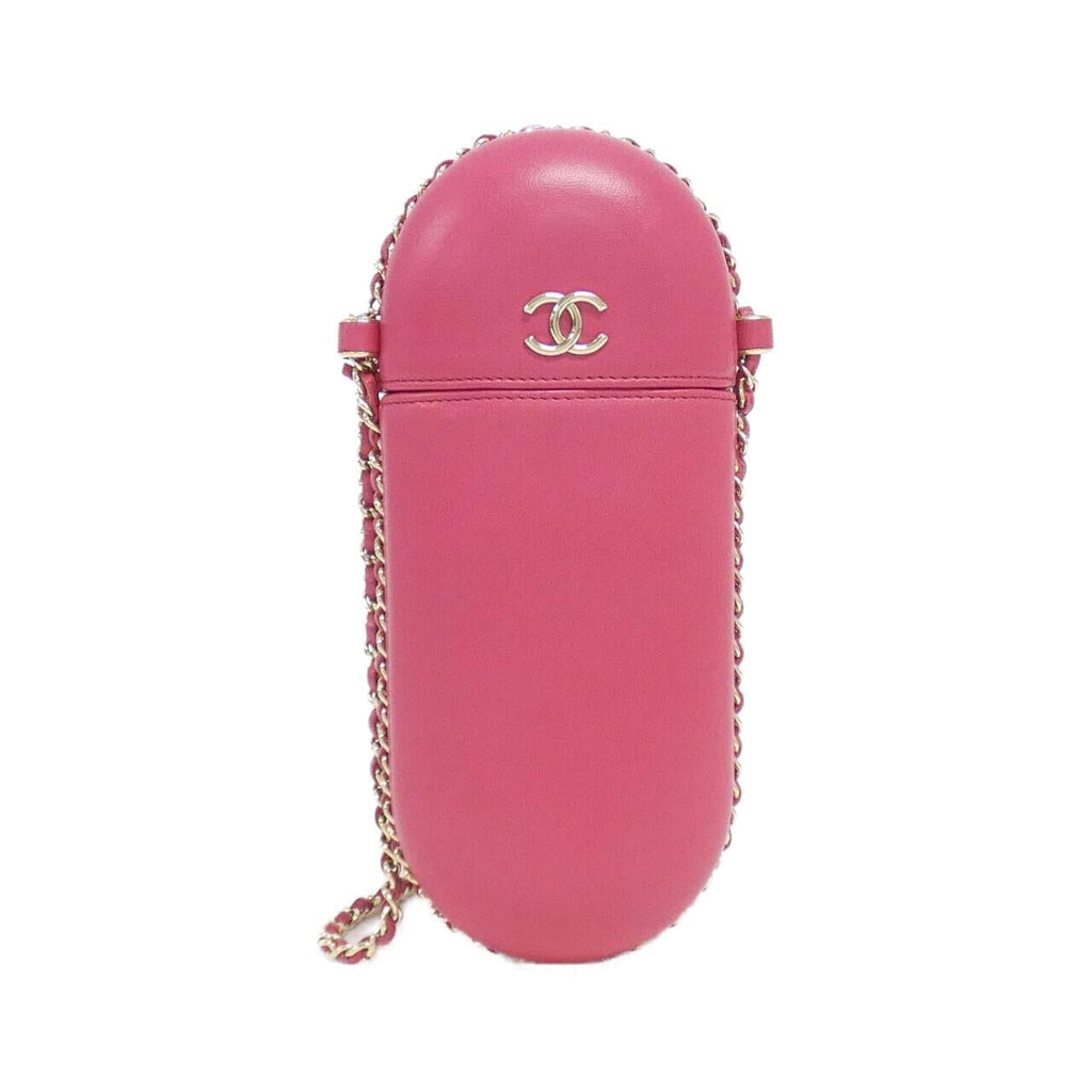 Chanel Chain Clutch Lambskin Clutch Bag