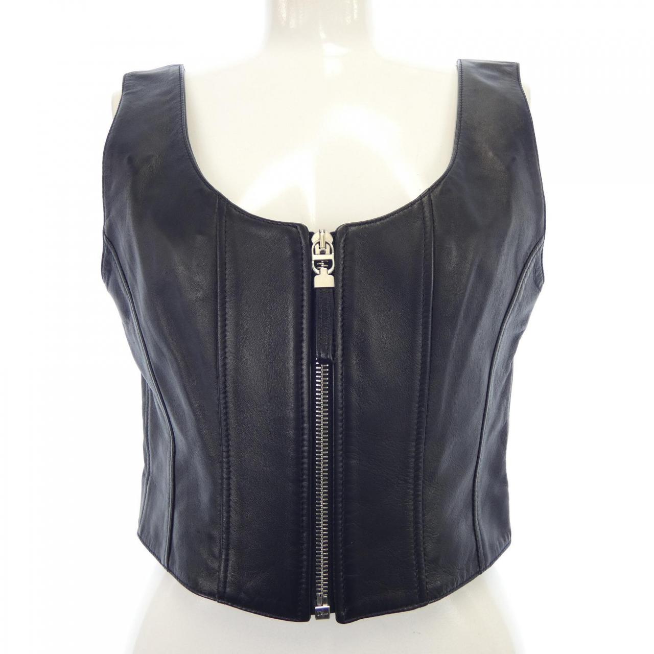 Christian Dior Leather Vest
