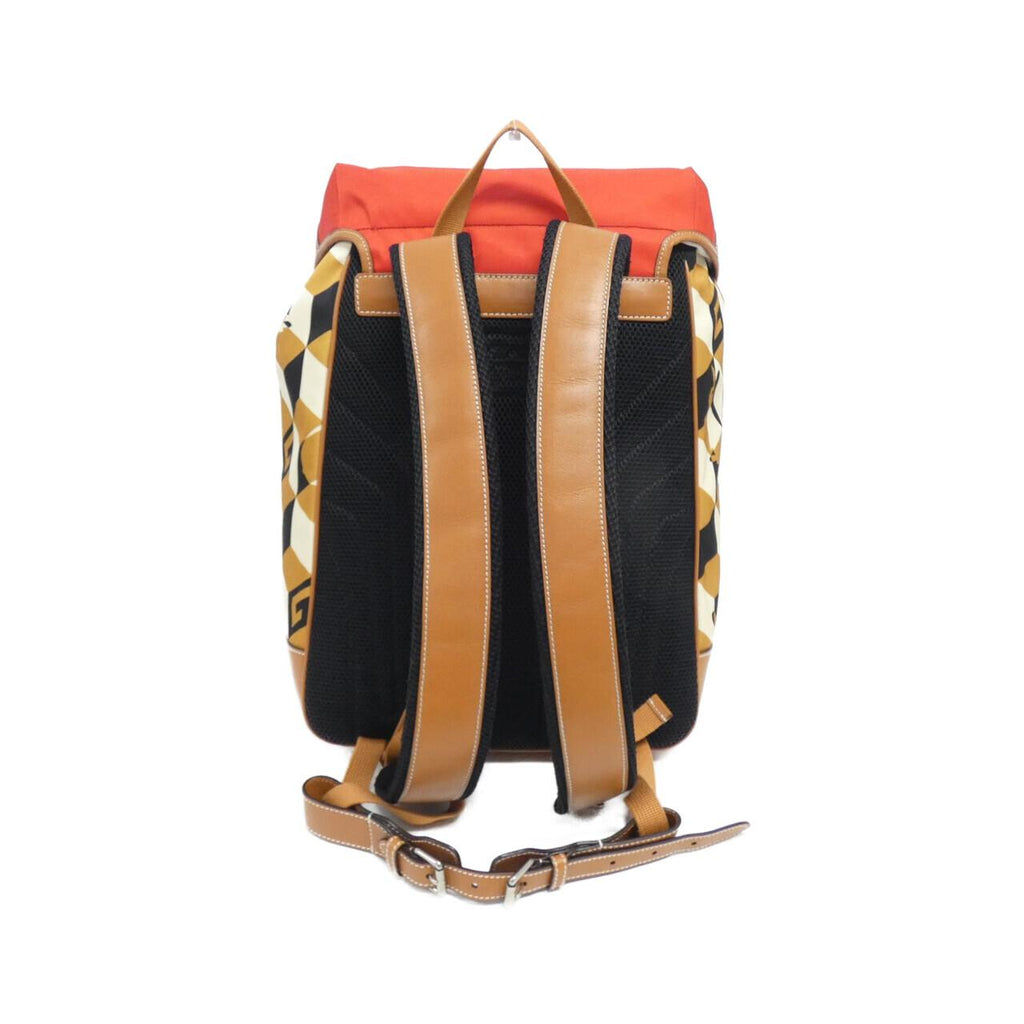 Gucci 696013 Nylon Leather Backpack