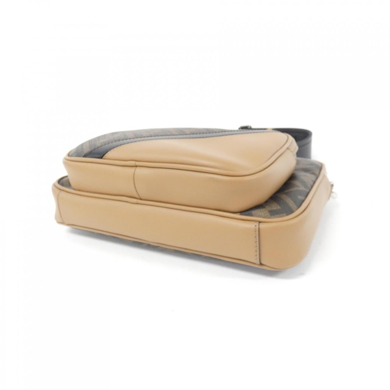 Fendi 7VA607 ALKA Coated Canvas Shoulder Bag