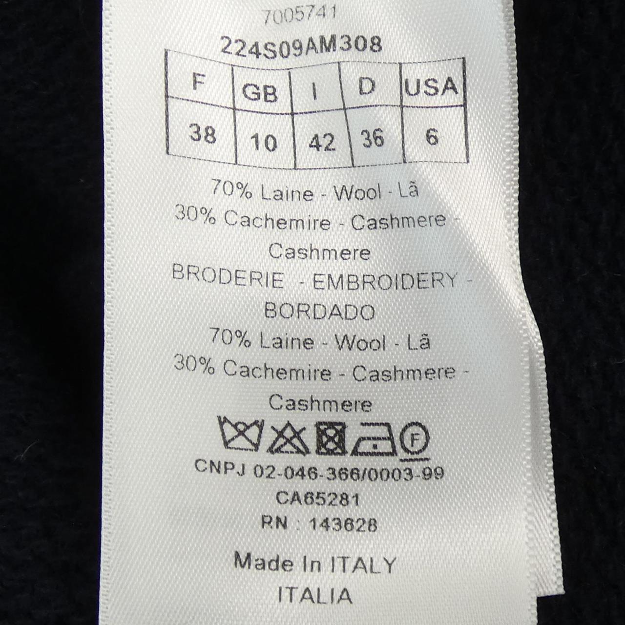Christian Dior Cashmere Blend Knit