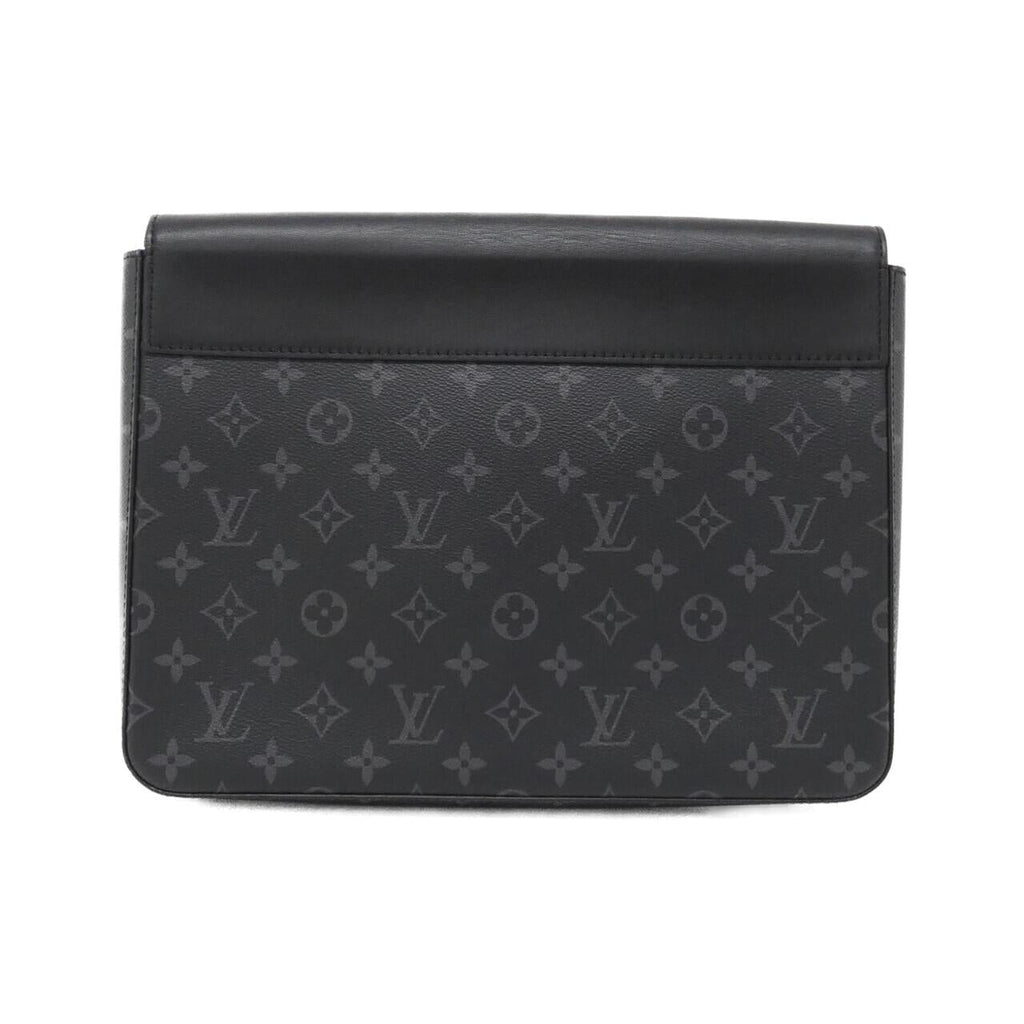 Louis Vuitton Monogram Pochette Steamer Coated Canvas Clutch Bag