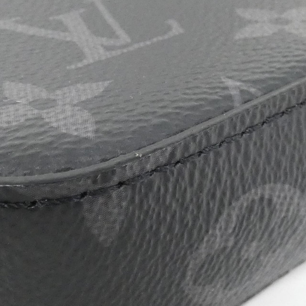 Louis Vuitton Monogram Pochette Steamer Coated Canvas Clutch Bag